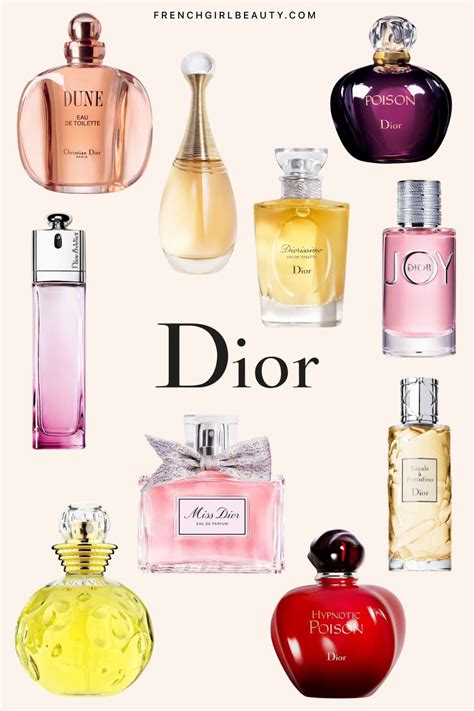 alle parfums van dior|Dior perfume female.